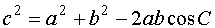 law of cos (C)